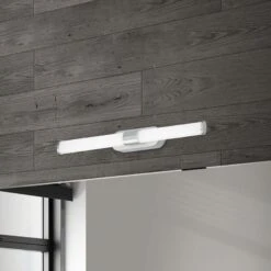Applique LED Runt IP44 Direct 4 000 K Chromé Mat
