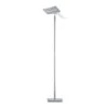 Lampadaire LED Evolo CCT, Nickel Mat/chromé