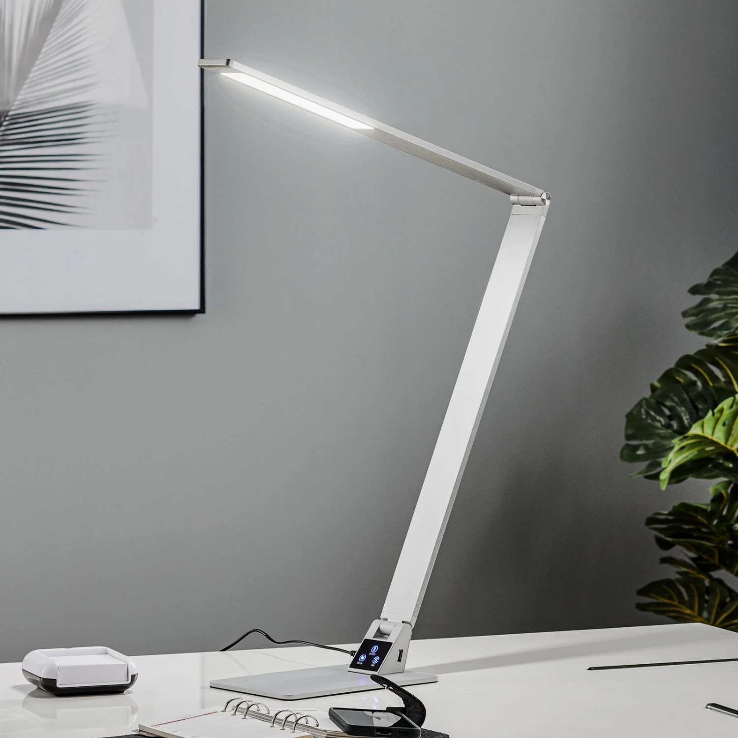 Lampe De Bureau LED Plate Wasp En Aluminium