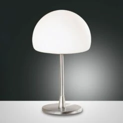 Lampe à Poser LED Gaia Variateur Tactile, Chromée