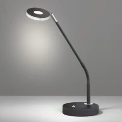 Lampe à Poser LED Dent, Dimmable, CCT, 6W Noire