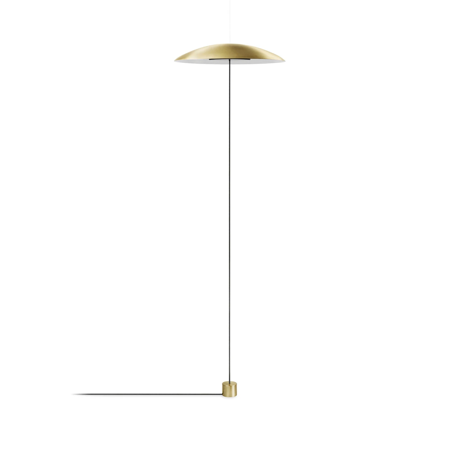 LEDS-C4 Noway Single Lampadaire LED, Droit, Doré