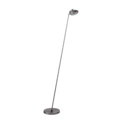 Megatron Ottica Stando Lampadaire LED, Titane