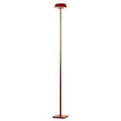 OLIGO Glance Lampadaire LED Rouge Mat