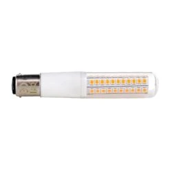 Ampoule LED B15d 8 W 3 000 K Forme Tube