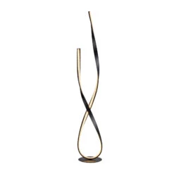 Lampadaire LED Brilla, Dimmable, Noir