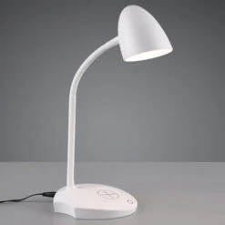 Lampe à Poser LED Load Chargeur à Induction, Blanc